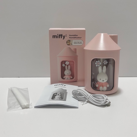 Miffy Bunny Pink House Mini Humidifier Cute Kawaii Decor - Picture 2 of 5